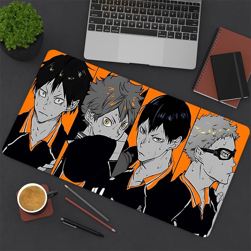 1PC Anime characters Large Durable Mouse Pad Suitable for Office Desks, Gaming Desktops.Non-Slip Back P61