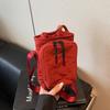 Canvas Crossbody Mobile Phone Bag Solid Color Water Cup Bag Shoulder Water Bottle Bag  Mobile Phone
