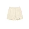 YONEX 245Ph002U Cream Unisex Label Point Shorts