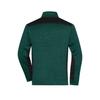 James and Nicholson Mens Strong Knitted Work Fleece Jacket