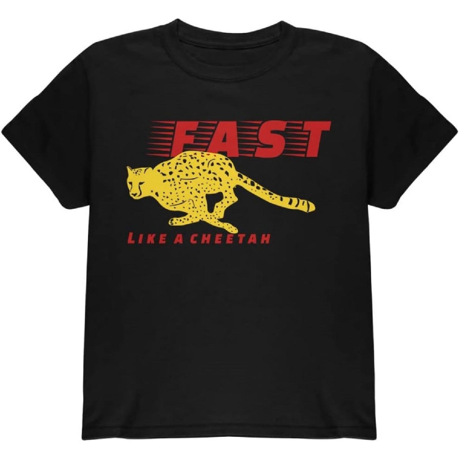 Old Glory Fast Like A Cheetah Youth T Shirt XXXXXL разноцветный