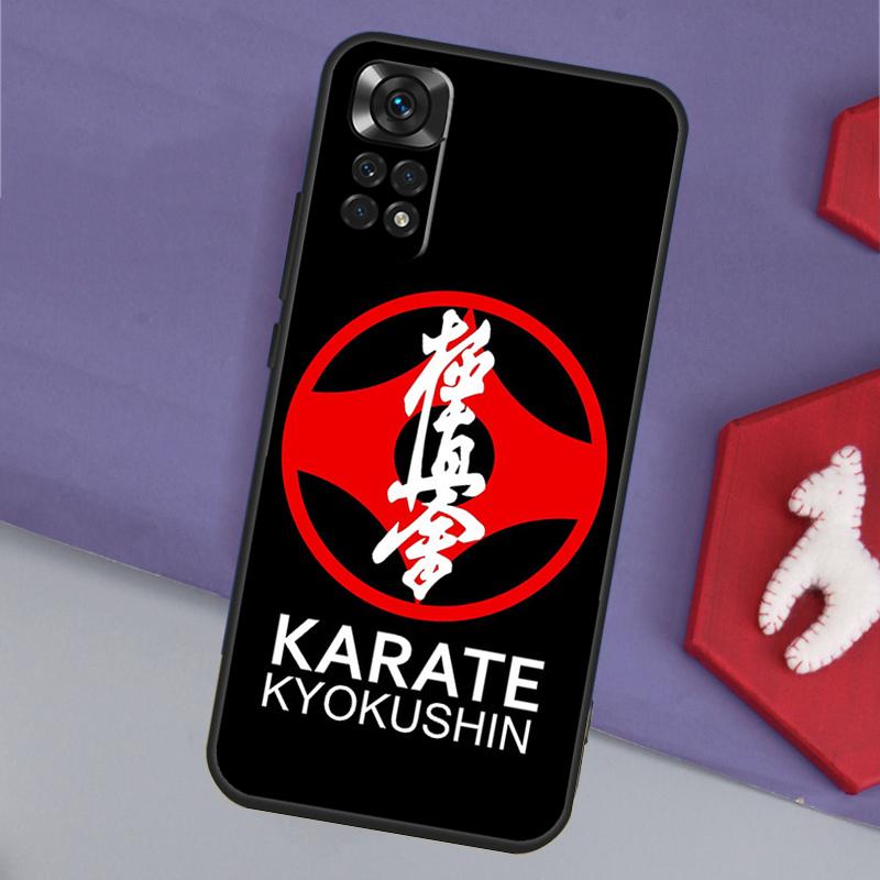 Oyama Kyokushin Karate Hülle Für Xiaomi Redmi Note 12 11 10 9 8 Pro 9S 10S 11S 12S Redmi 12 9C 10C 12C Handyhülle