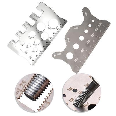 Matmenų ir atstumų matavimas – Metalinės liniuotės ir kampai