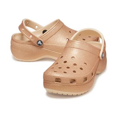 CrocS Damen S claSSic Plateau Glitzer Clogw Shi 24Swcl207241