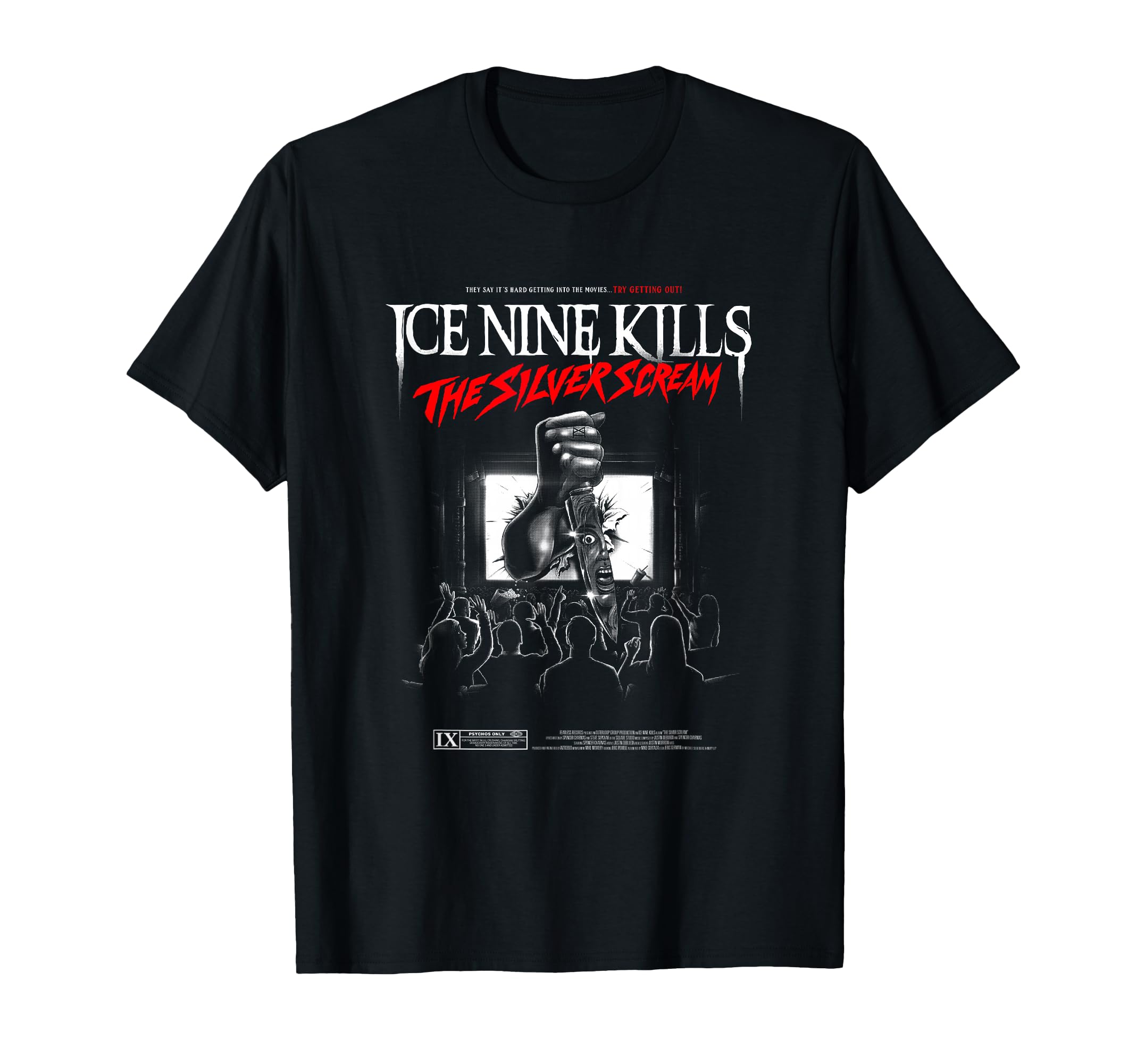 Ice Nine Kills Silver Scream Cover T-Shirt