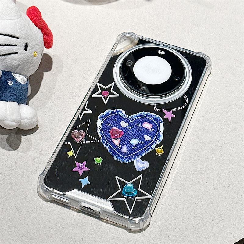Huawei Mate60 Pro/P60 Diamond Case for Honor 90/80 and Nova11/10 Mirror Models