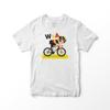 T-shirt Wout Van Aert Vincitore Parigi-Roubaix 2026 Team Visma Ciclismo Citazione Never Stop Believing Merchandising per Fan T-shirt in Cotone