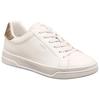 Coach Highline Synthetic Leather Round Toe Lace-Up Low-Top Sneakers Women sneakers White CY198-XH8