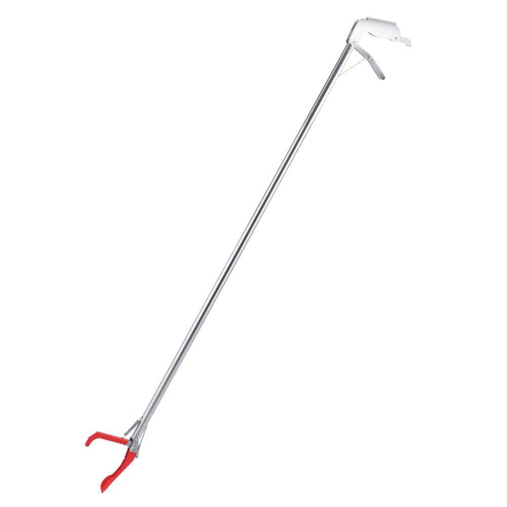 1.5M Foldable Snake Tongs Snake Catcher Tong Wide Jaw Stainless Steel Reptile Grabber Tool Snake Hook Catcher Loach Rubbish Clip