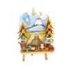 Loz Street Scene Series Architectural Model 3D Drawing Building Blocks Set Model Assembly Toy Ornament Kids Birthday Gift