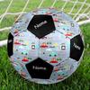 Custom Name Cute Cars Theme Size 5 Soccer Ball, Suitable for Both Indoor and Outdoor Matches, a Gift Suitable for Everyone.