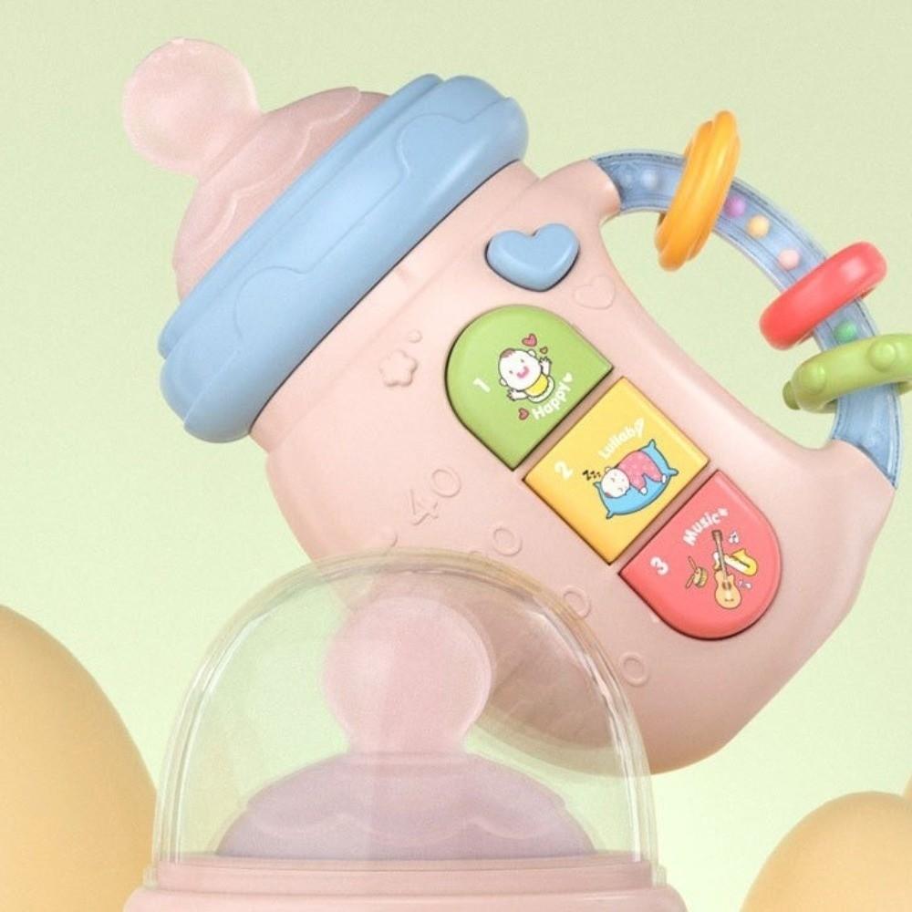 Sensory Learning Pacifier Teether Rattles Soft Teether Educational Toy  Toddlers