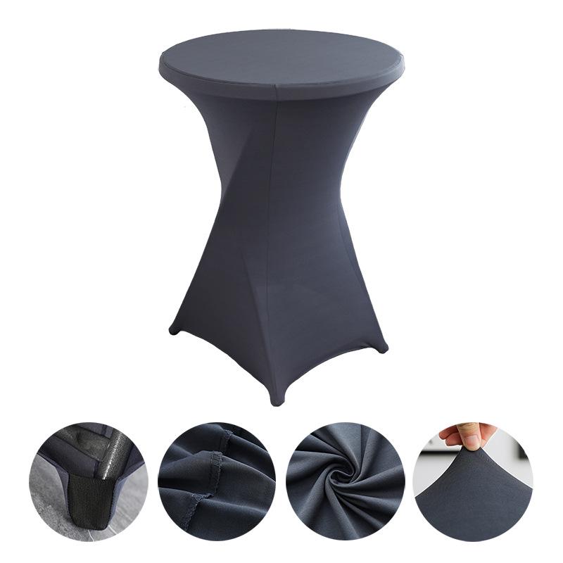 Copritavolo Elastico Universale di Alta Gamma in Spandex per Matrimoni e Banchetti