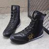 2026 New Wrestling Shoes for Men Breathable Boxing Training Boot Shock-Absorbant Combat Sneakers Men Training Fighting Boots