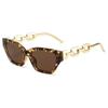 Women Korean Style Fashion Sunglass Small  Frame Glasses Trendy Female Hip-hop Colorful Cat Eye Eyewear