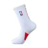Calzini da Basket NBA Elite a Mezza Gamba Unisex - Fondo Spesso in Spugna, Resistenti all'Usura, Antiodore.