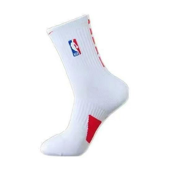 Calzini da Basket NBA Elite a Mezza Gamba Unisex - Fondo Spesso in Spugna, Resistenti all'Usura, Antiodore.