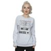 Disney Womens/Ladies Cars Lightning McQueen Blueprint Sweatshirt
