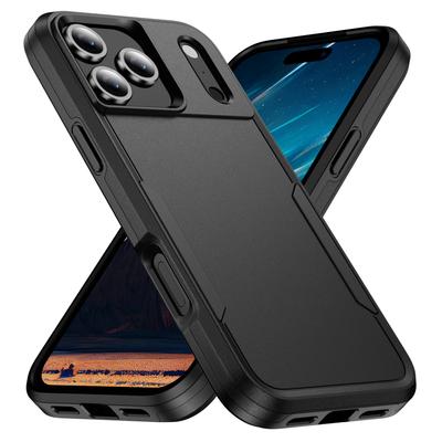 Militärisches Gehäuse für iPhone 17 Pro Max Vollschützende Panzerhülle für iPhone 17 Air 16 15 14 13 12 11 Pro Max Plus 16e Coque