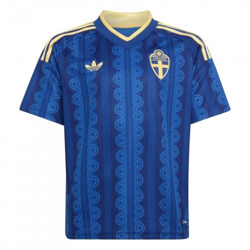 adidas Childrens/Kids World Cup 2026 Sweden Away Shirt