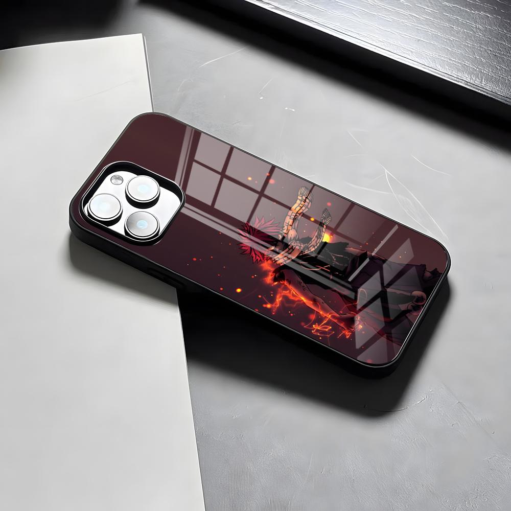 ANIME FAIRY TAIL Phone Case For IPhone 17 Pro Max 15 Pro 16 14 Plus 12 13 Mini 11 Pro Shockproof Glass Cover
