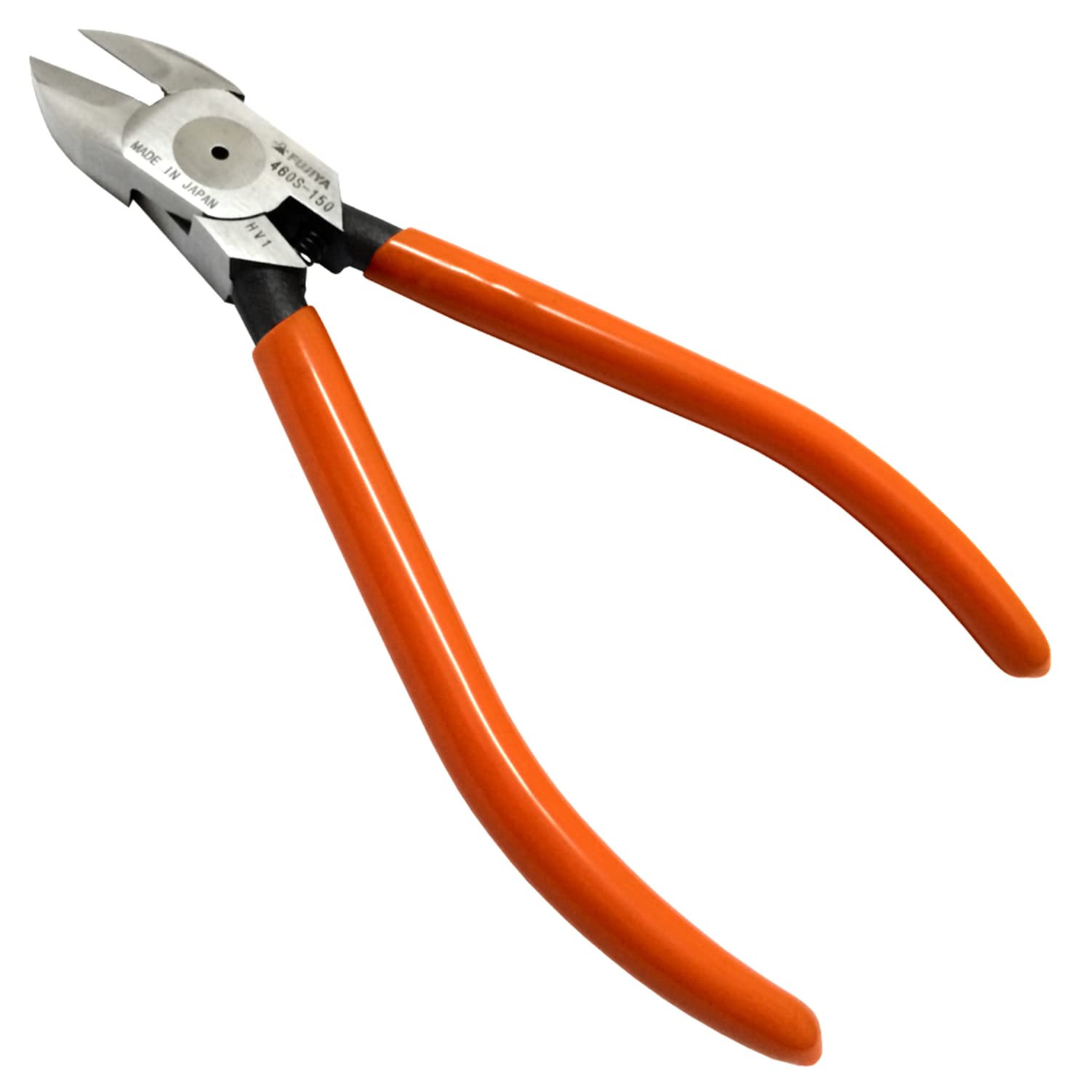 

Fujiya Standard Carbide Nippers Cuts Piano Wire up to Diameter 460S-150 (with Spring), 150mm, 0.5mm