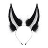 Handmade plush simulated rabbit ears comic show cosplay performance animal ear headband headdress props