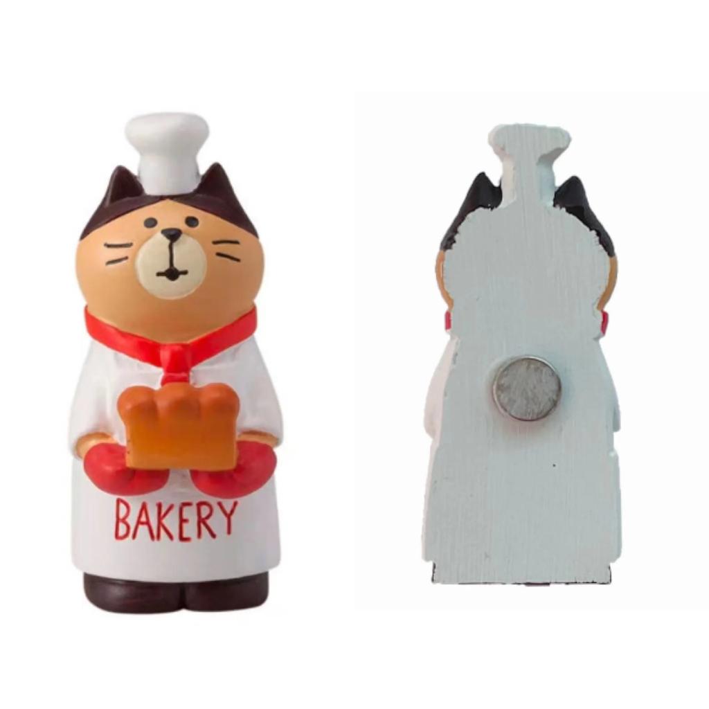 Resin Cute Cartoon Cat Fridge Magnetic Sticker Kawaii Zakka 3D Refrigerator Magnet Magnets Home Decoration Creative BirthdayGift
