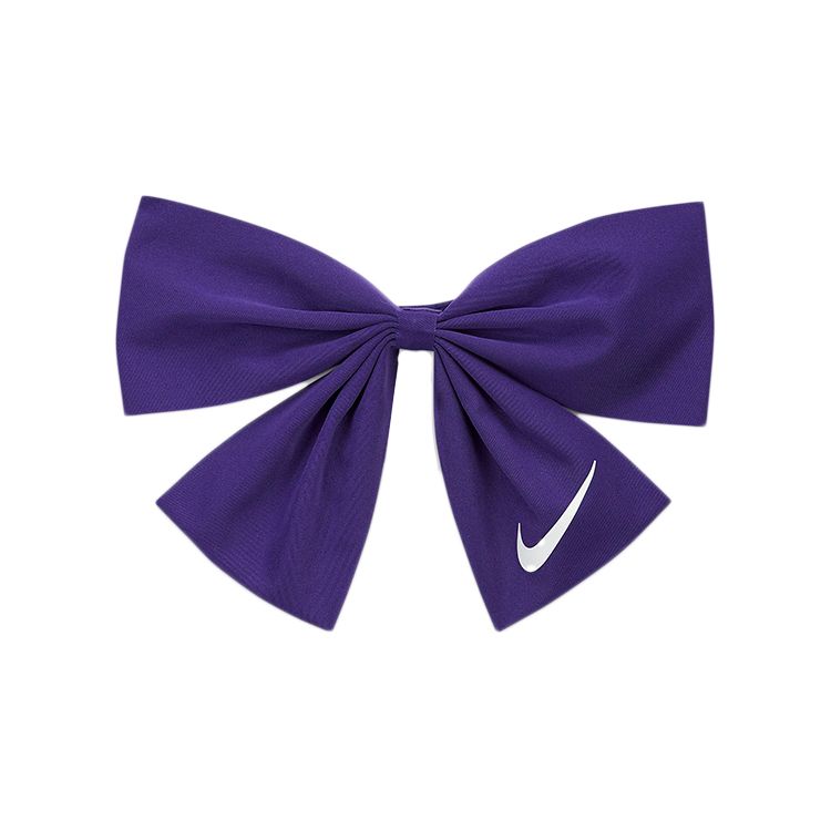 Nike Pattern Print Bow Headband Women accessories Purple White CZ0545-524/N1001764524OS Purple