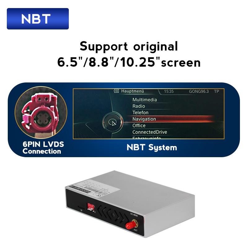 Wireless CarPlay Android Auto Interface Decoder Box For BMW 6 Series F06 F12 640D 2011-2017 CIC NBT Mirror Link AirPlay Voice BT