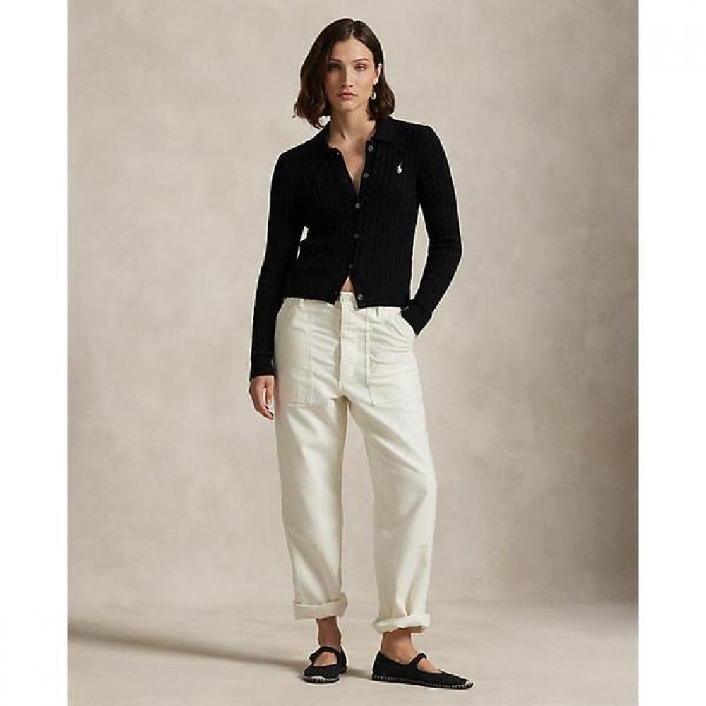 Polo Ralph Lauren Women Cable Knit Cotton Cardigan  Wmposwendw20448001 