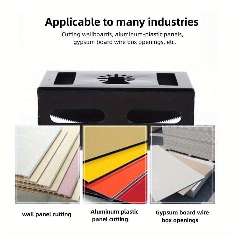 1pc Universal Treasure Square Slot Cutter Woodworking Square Hole Saw Blade Wall Panel Gypsum Board Hole Cutting