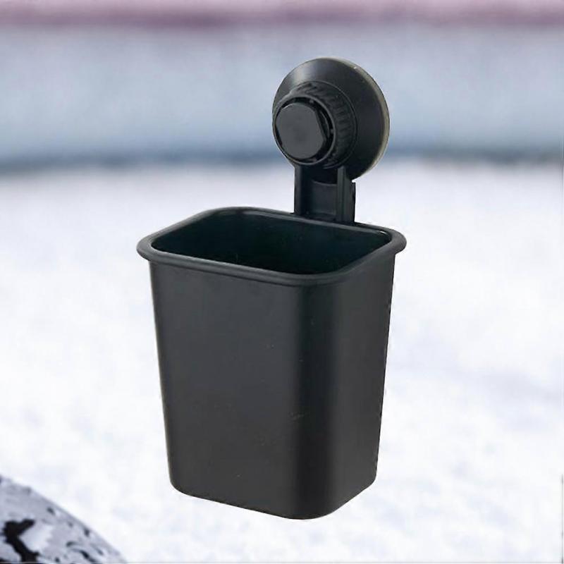 Black Bathroom Tooth Brush Holder Wall Mounted for Toothbrush Storage Organizer