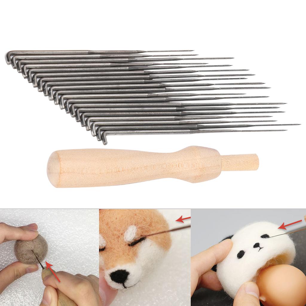 Felting Needles DIY Material Making Wool Felt Tools Supplie Embroidery Accessories