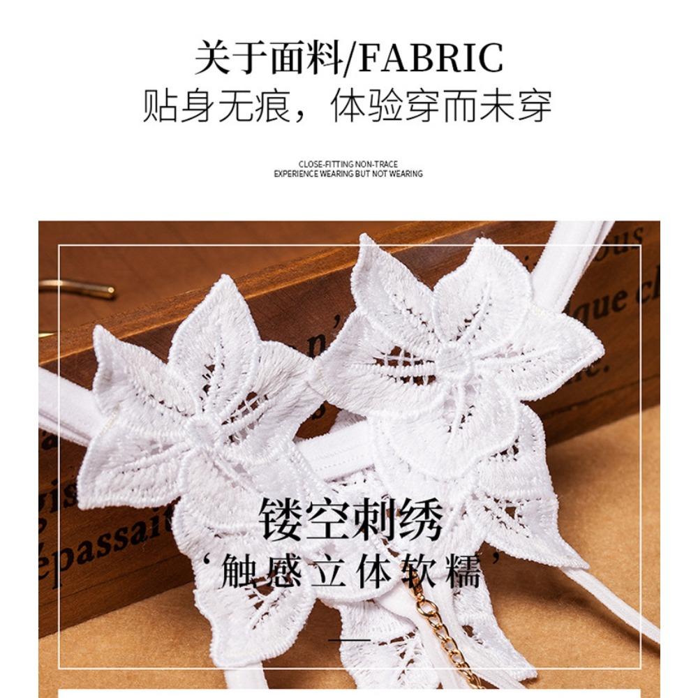 Sexy Lingerie Panties Transparent Embroidery Hot Open Thong Erotic Ladies' Panty