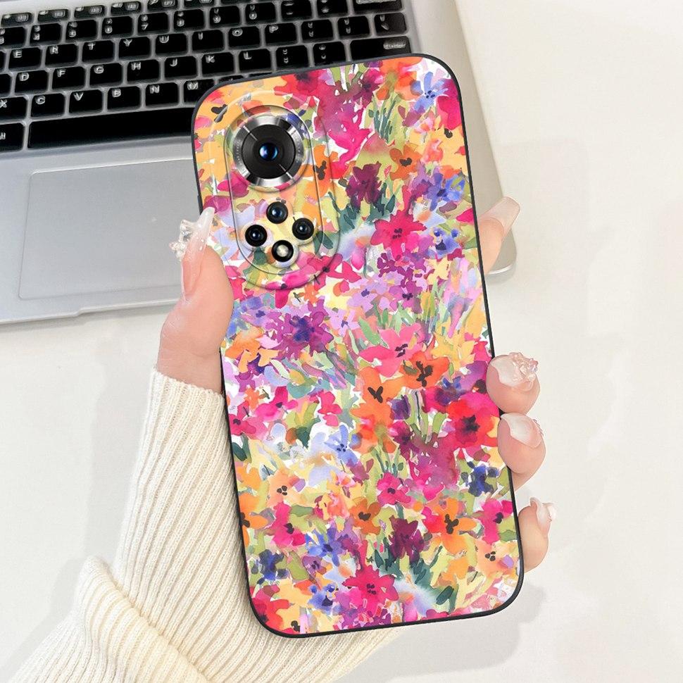 For Honor 50 Pro Case Stylish Art Painted Cover Soft Silicone Phone Case For Honor 50 Honor50 50SE SE Pro Back Cover