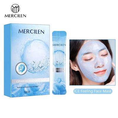 10PCS Ceramide Mask Soothing Ice Soft Mask Anti-Wrinkle Moisturizing Face Mask