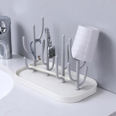 New Bottle Dry Rack Baby Bottle Drain Drying Racks Blue Pink Baby Bottle Cleaning Dryer Drainer Storage Drying Rack