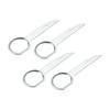 4Pcs Car Stereo Radio Disassembly Tool,Car Audio Disassembly Key,Manual Tool Kit,For Single Or Double DIN Factory Radios