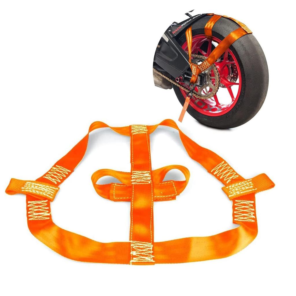 Motorcycle Tire Wheel Tires/Tires/Rear Wheel Lashing Belt Motorcycle Tire Bundle Safety Belt for Loading