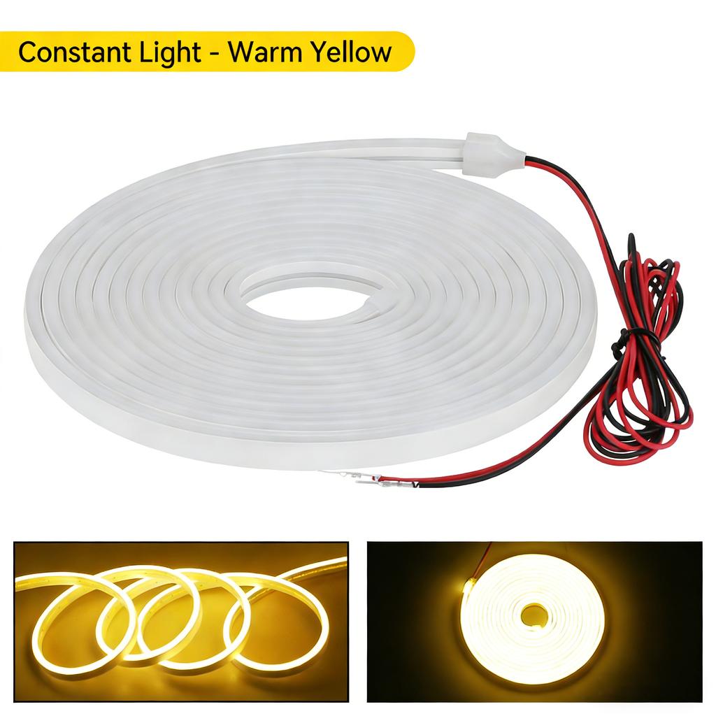 Car LED Trunk Lighting Lights Dynamic Flowing Flexible Light Strip Scanning Atmosphere Lamp Waterproof for Car light Accessories