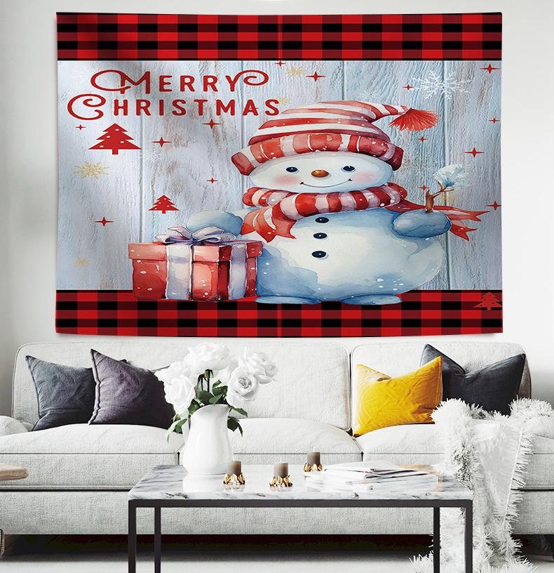 Christmas Balls And Snow Wall Hanging Tapestry Christmas Wall Hanging Tree Wall Hanging Gorgeous Christmas Tree Fireplace Gifts