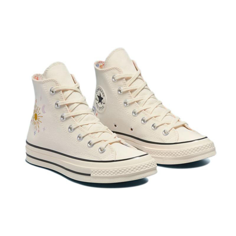 Converse 1970s Chuck Taylor All Star "Mystic World" High Top Canvas Shoes Women's Off-White