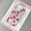 Leopard Lip Print Pattern Phone Case For iPhone 17 17Air 13 16 15 14 11 12 Pro Max Matte Silicone Shockproof Soft Cover Funda