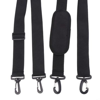 1PC Adjustable Shoulder Strap Durable Detachable Nylon Bag Shoulder Belt Simple Solid Color Replacement Belt With Shoulder  Pad