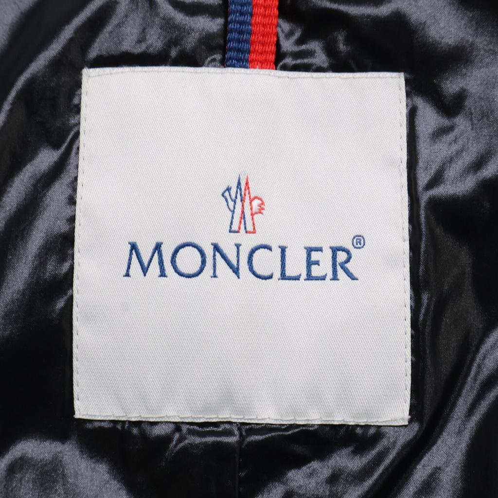 MONCLER PHALANGERE Down hoodie with fur coat 00 BrownUsed