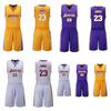 Los Angeles Lakers Lebron James Basketball Jersey Set With Polyester Fabric For Men And Sports Enthusiasts
