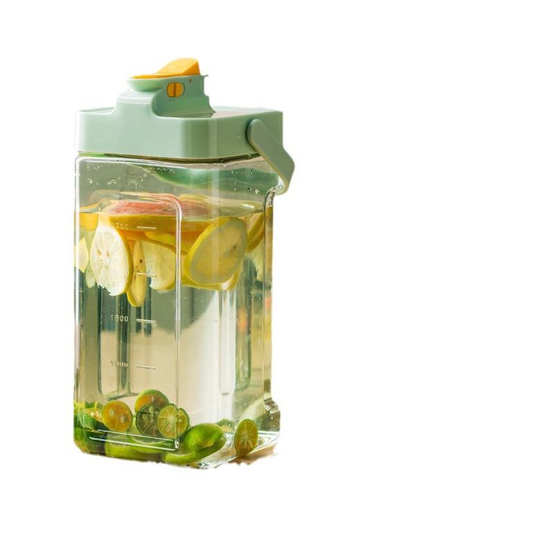 Large-Capacity Summer Flower Teapot with Faucet - Outdoor Cold Water Jug