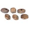 6PCS Plastic Material Tuning Peg Buttons Replacement Tuner Buttons  For Guitar Maintenance