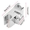 Bathroom Shower for Head Bracket Waterproof Handheld Shower Nozzle Base Holder Douche Bracket for Home Hotel Easy to Ins